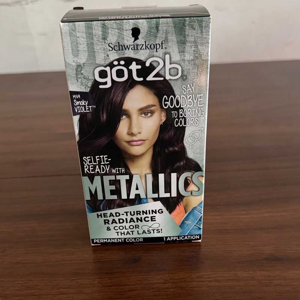 Schwarzkopf got2b Metallics Smoky Violet Hair Color